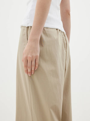 Bassike Cotton Summer Pant - Tan
