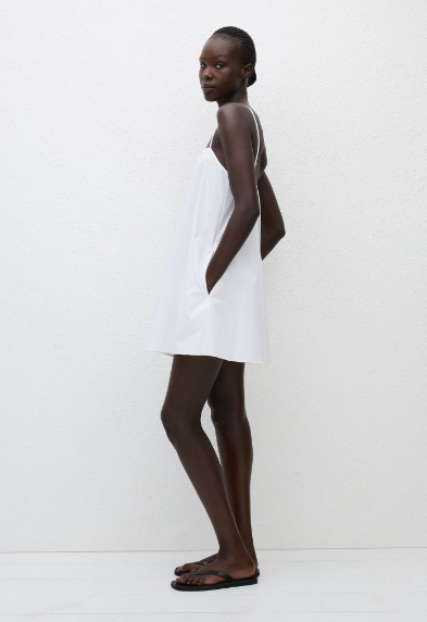 Matteau Square Cami Mini Dress - White - Nik and She Matteau Square Cami Mini Dress - White - Nik and She