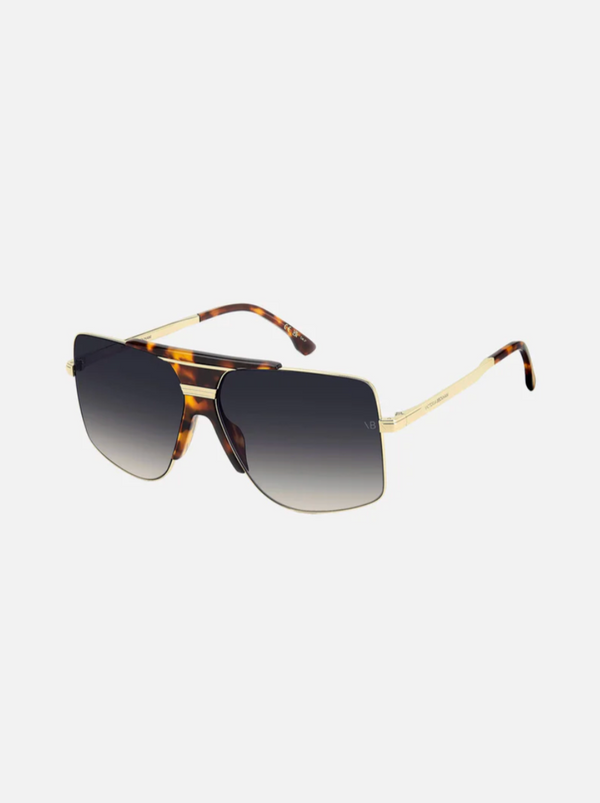 Victoria Beckham VB 7006/S 2IK 08 in Havana Gold - Nik and She