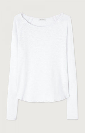 American Vintage Femme L/S T Shirt - White