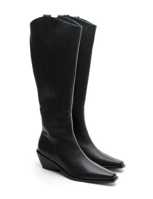 La Tribe Simone Knee High Boots - Black