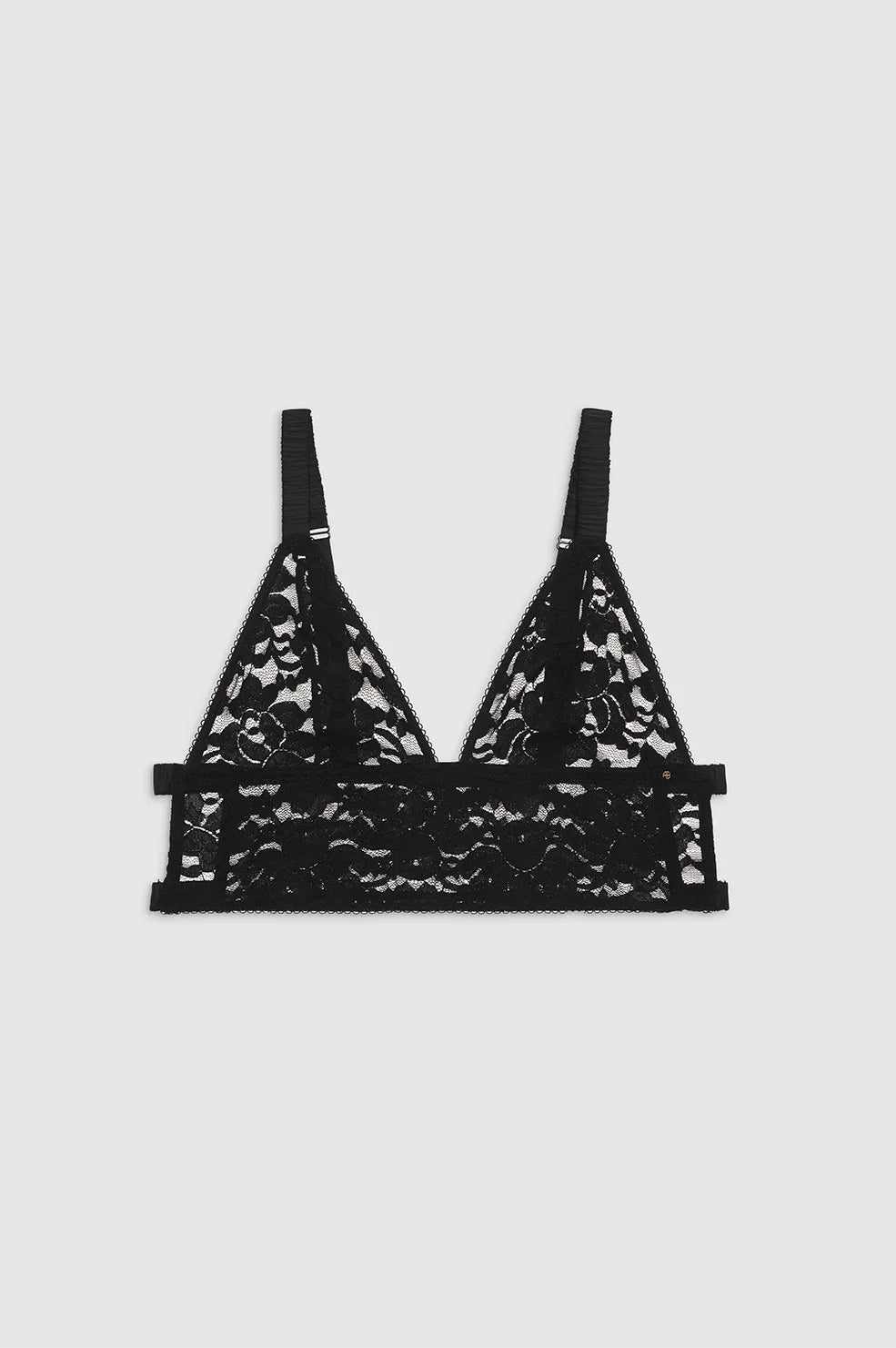 Anine Bing Violet Bralette - Black
