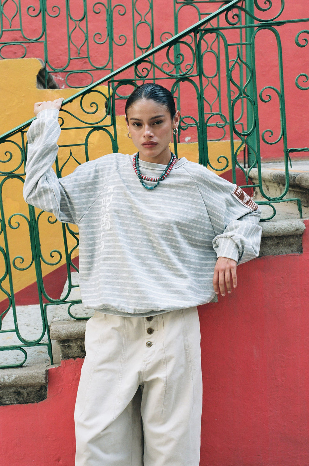 Kinga Csilla SMOKE STRIPE MED JUMPER