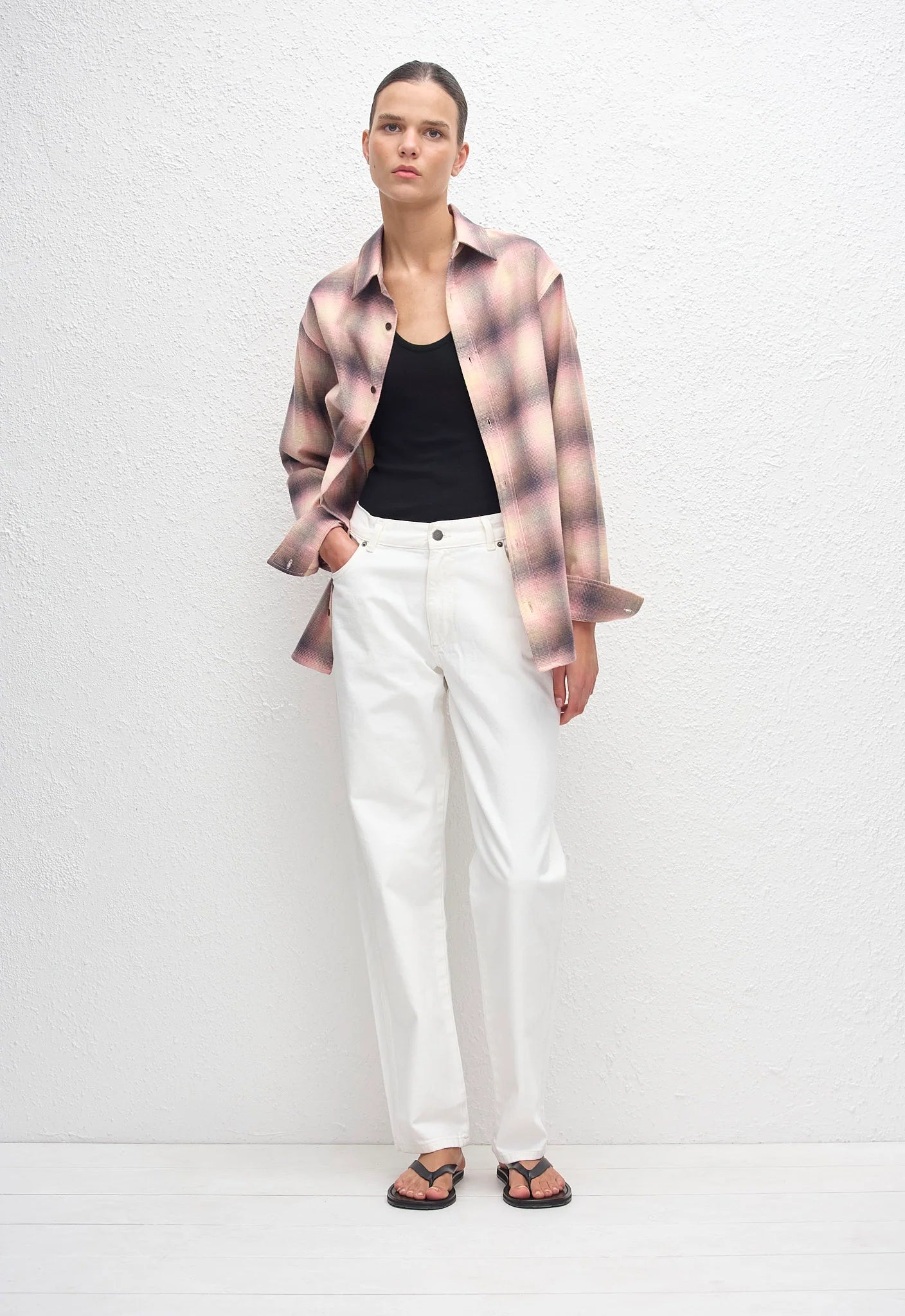 Matteau Flannel Shirt - Coral