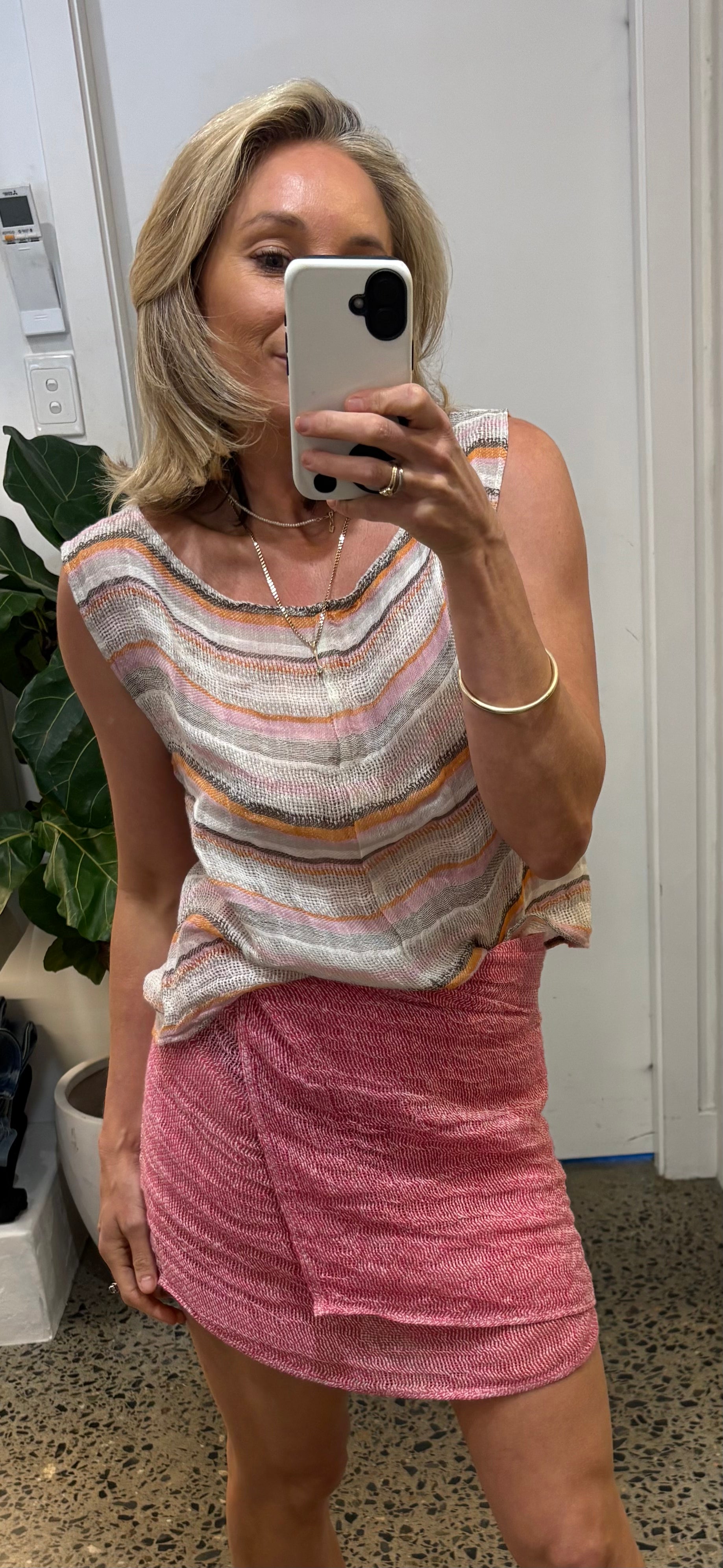 Estilo Emporio Cora Top - Fez Stripe