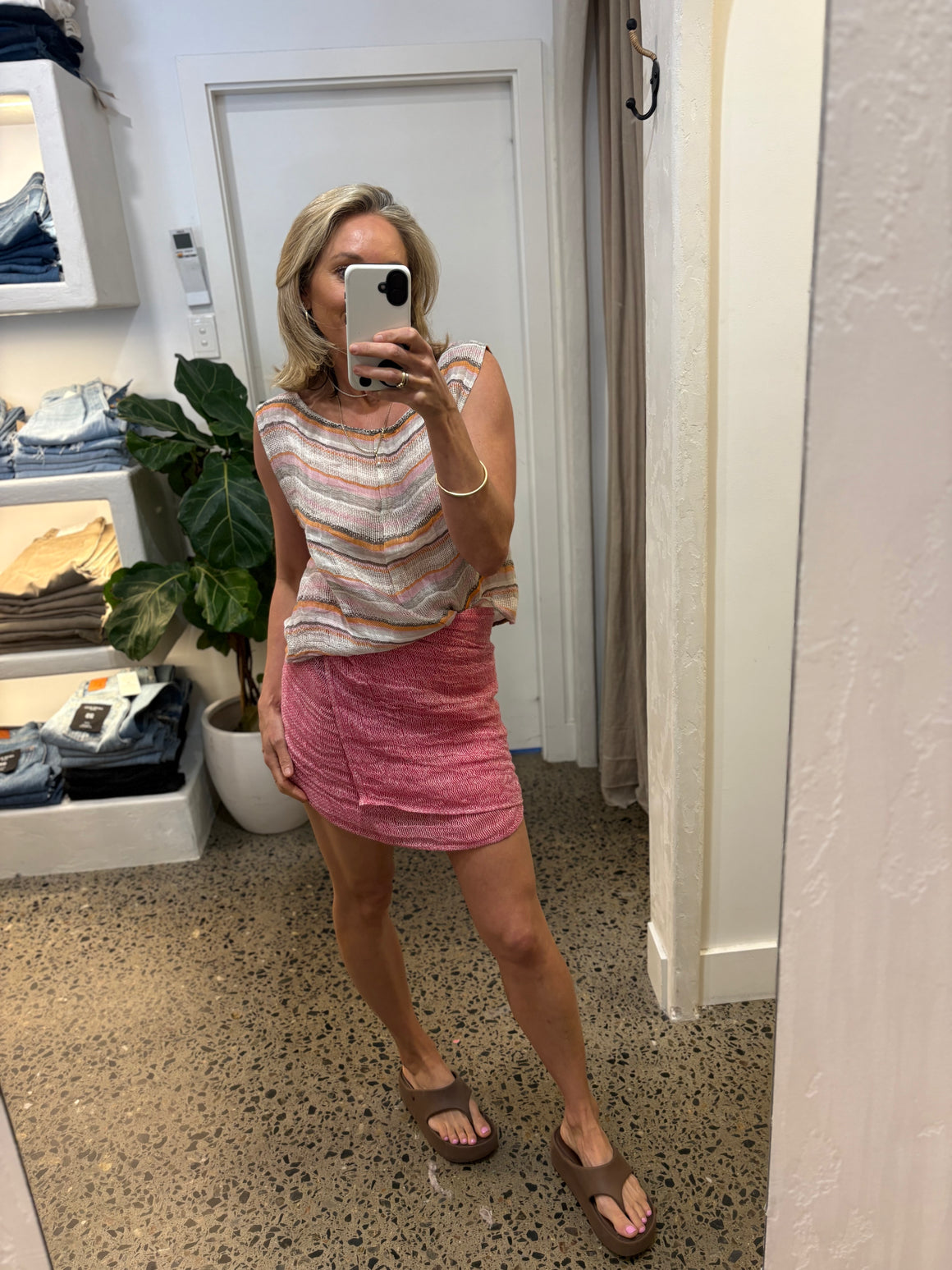 Estilo Emporio Cora Top - Fez Stripe
