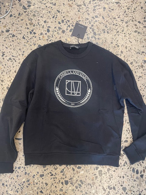 Camilla and Marc Wade Crew - Black
