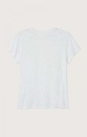American Vintage Womens T-Shirt JAC48 - White