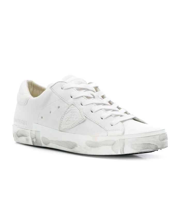 Philippe Model PRSX Low Woman In Basic Blanc - Nik and She Philippe Model PRSX Low Woman In Basic Blanc - Nik and She