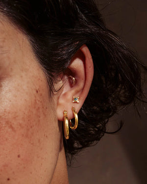 By Charlotte Sunrise Large Hoops