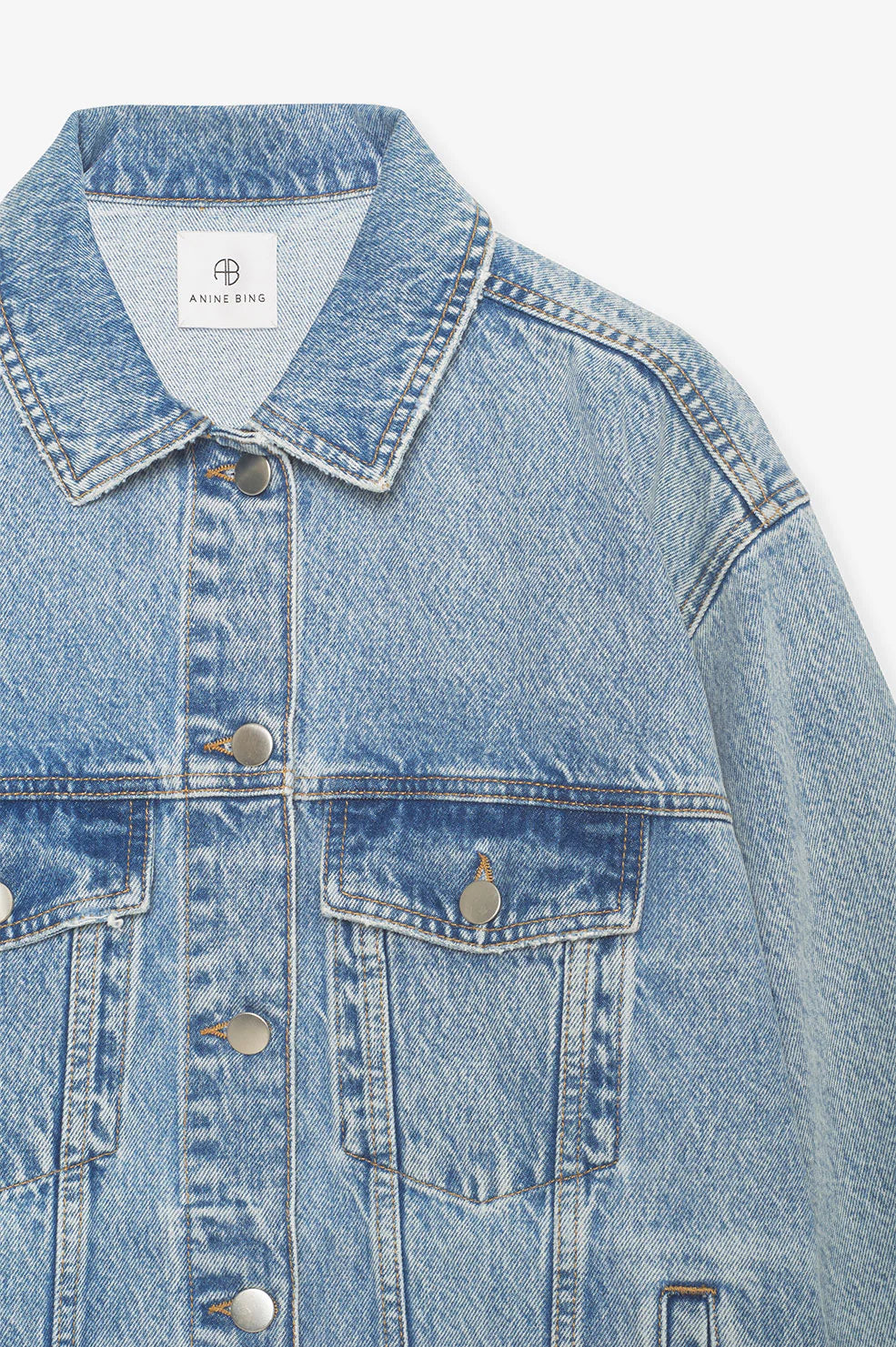 Anine Bing Rory Jacket - Vintage Blue - Nik and She