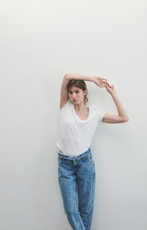 American Vintage T Shirt Femme Sonoma - White