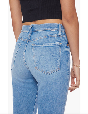 Mother Denim The Tomcat Ankle Fray - Kitty Corner