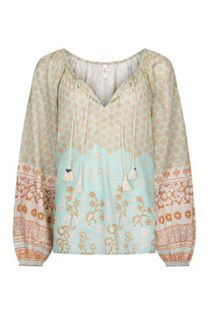 Spell Sweet Nothings Blouse - Peppermint