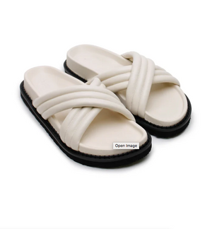 La Tribe Trio Slide - Cream