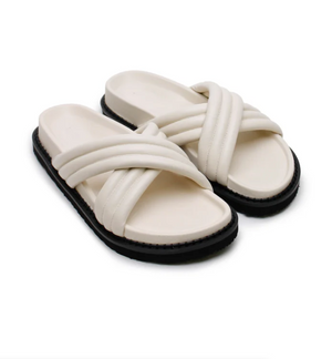 La Tribe Trio Slide - Cream