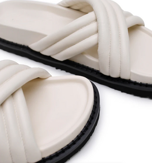 La Tribe Trio Slide - Cream