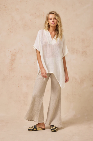 Estilo Emporio Carolina Top - Rete Panna