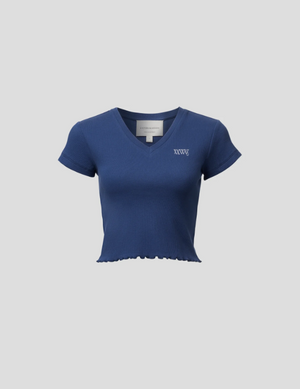 Viktoria & Woods Vwxx Baby Tee - Cosmos Blue