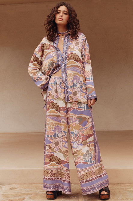 Spell Dancing Valley Pant - Violet