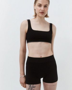 Nagnata Classic Wool Micro Short - Black