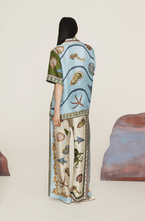 Alemais Bath House Silk Pant