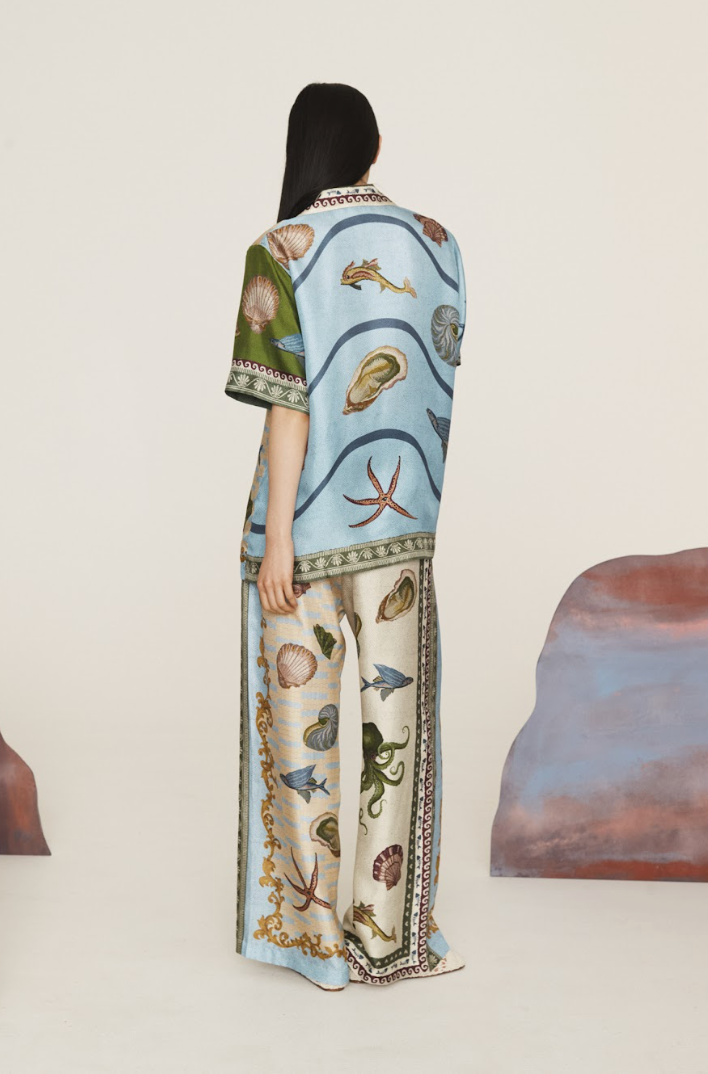 Alemais Bath House Silk Pant