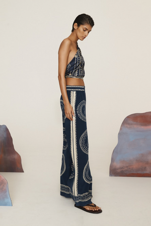Alemais Oceane Silk Pant.