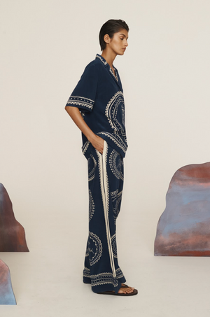 Alemais Oceane Silk Pant.