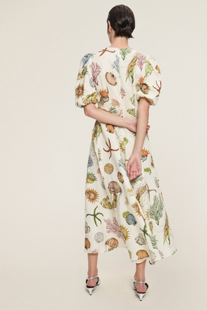 Alemais Sea Midi Dress