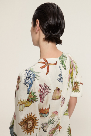 Alemais Sea Midi Dress