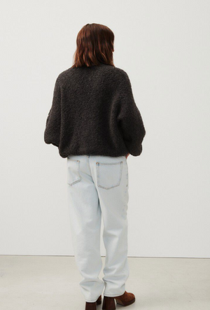 American Vintage Zolly Cardigan - Charcoal