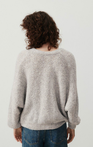 American Vintage Zolly Cardigan - heather Grey