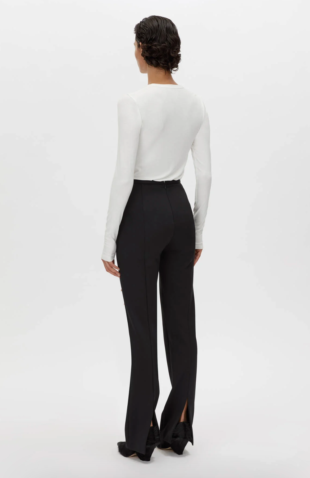 Camilla and Marc Delphin Button Down Top - Ivory