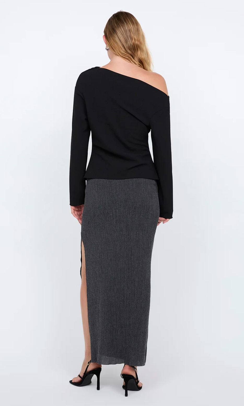 Bec and Bridge Ottie Asym Top - Black