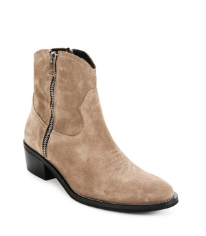 Estilo Emporio Morgan Boot Suede - Biscuit Suede