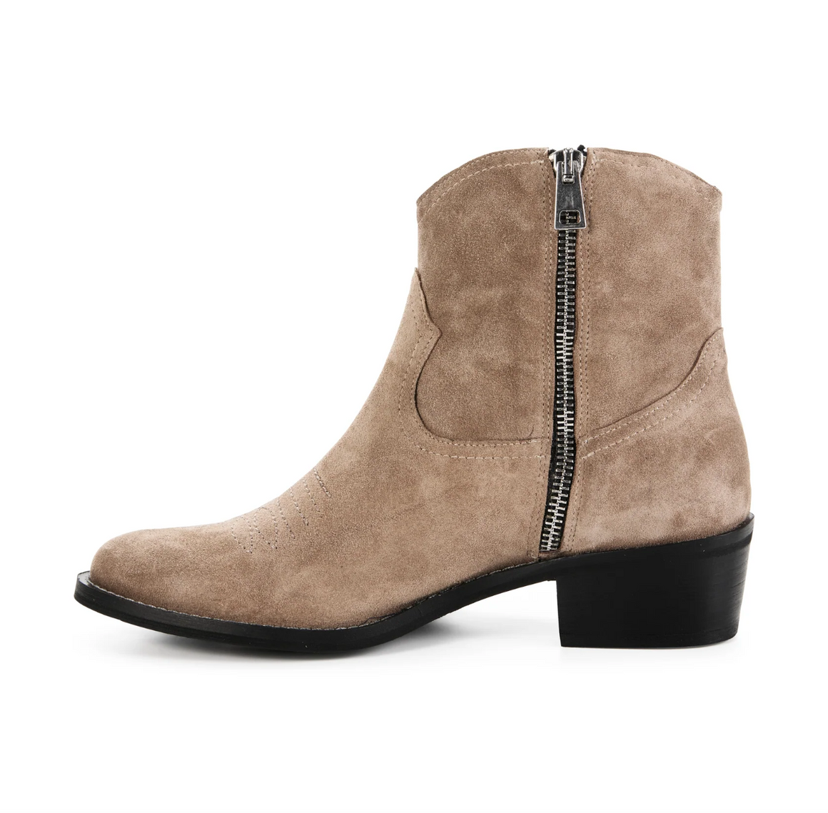 Estilo Emporio Morgan Boot Suede - Biscuit Suede
