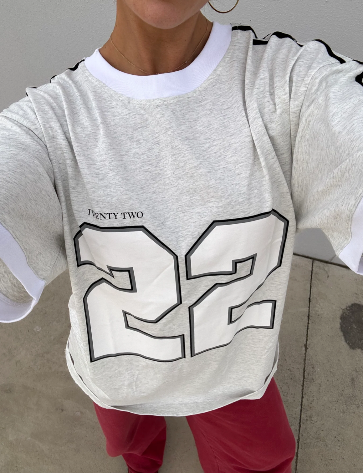 Ssaint Twenty Two Tee - Grey