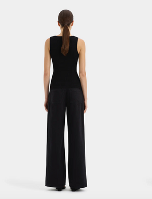 SIR. Chiara Beaded Tank - Black