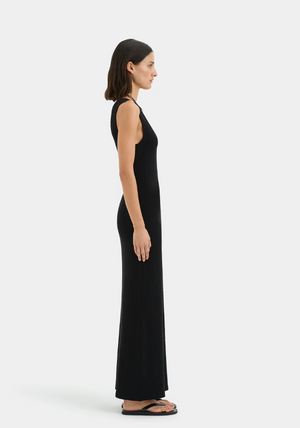 SIR. Chiara Scoop Neck Dress - Black