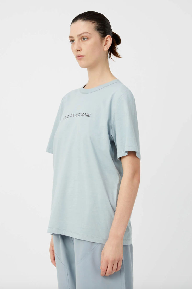 Camilla and Marc Grayson Tee - Misty Blue