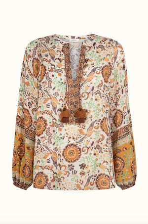 Spell Sannah Blouse - Golden Ochre