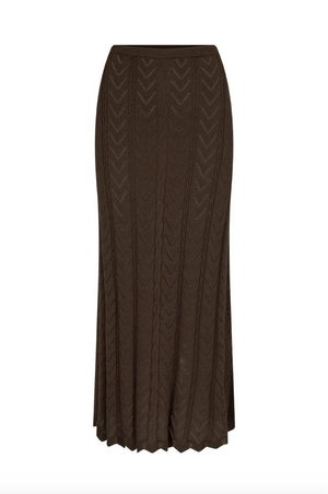Spell Lou Lou Knit Skirt - Cacao