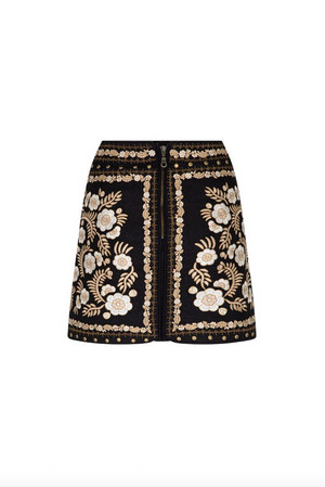 Spell Remi Mini Skirt - Midnight