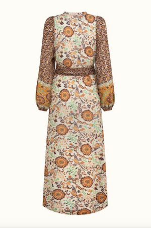 Spell Sannah Boho Maxi Dress - Golden Ochre