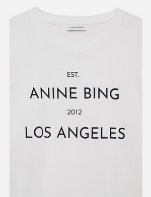 Anine Bing Rudy Tee Anine Bing - Ivory