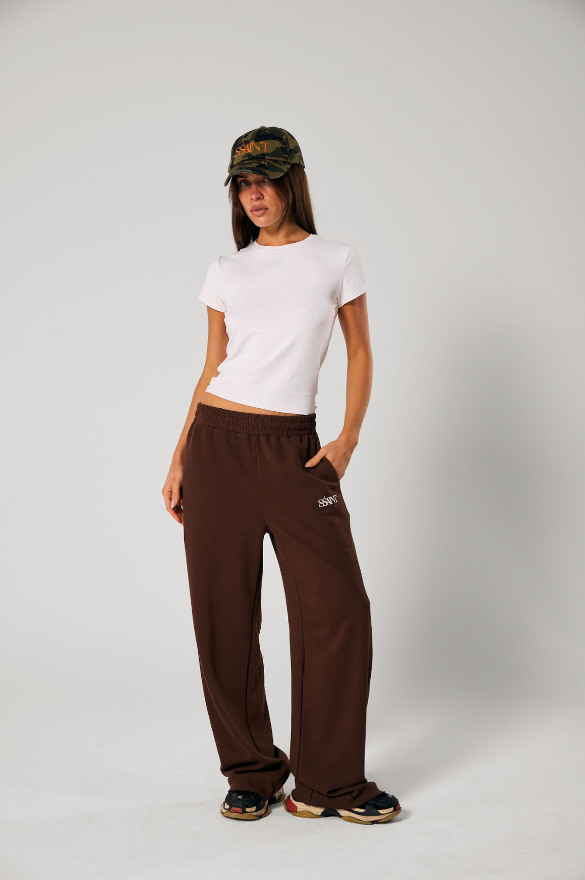 Ssaint Lounge Pants - Brown