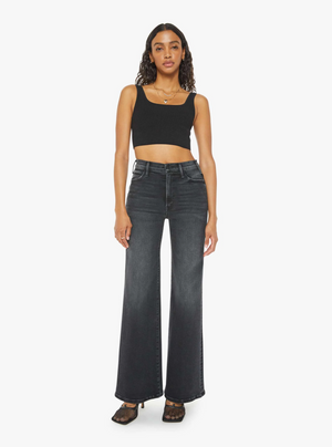 Mother Denim The Hustler Roller Sneak - Not Today Satan