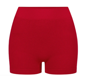 Nagnata Class Wool Micro Short - Crimson