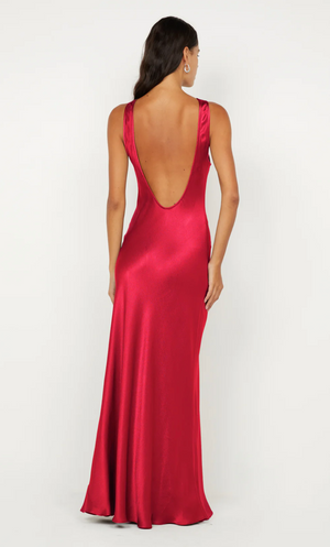Bec and Bridge Elisia Twist Maxi Dress - Strawberry